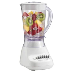 HAMILTON LICUADORA 10 VEL 575W JARRA PLAST 56 OZ WHITE